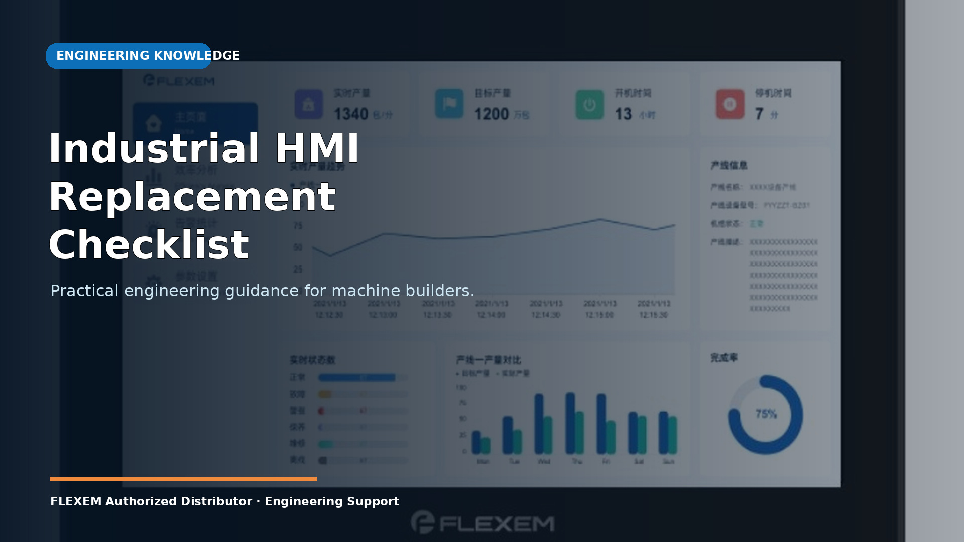 Industrial HMI Replacement Checklist