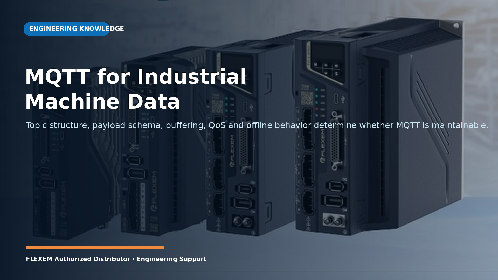 MQTT for Industrial Machine Data