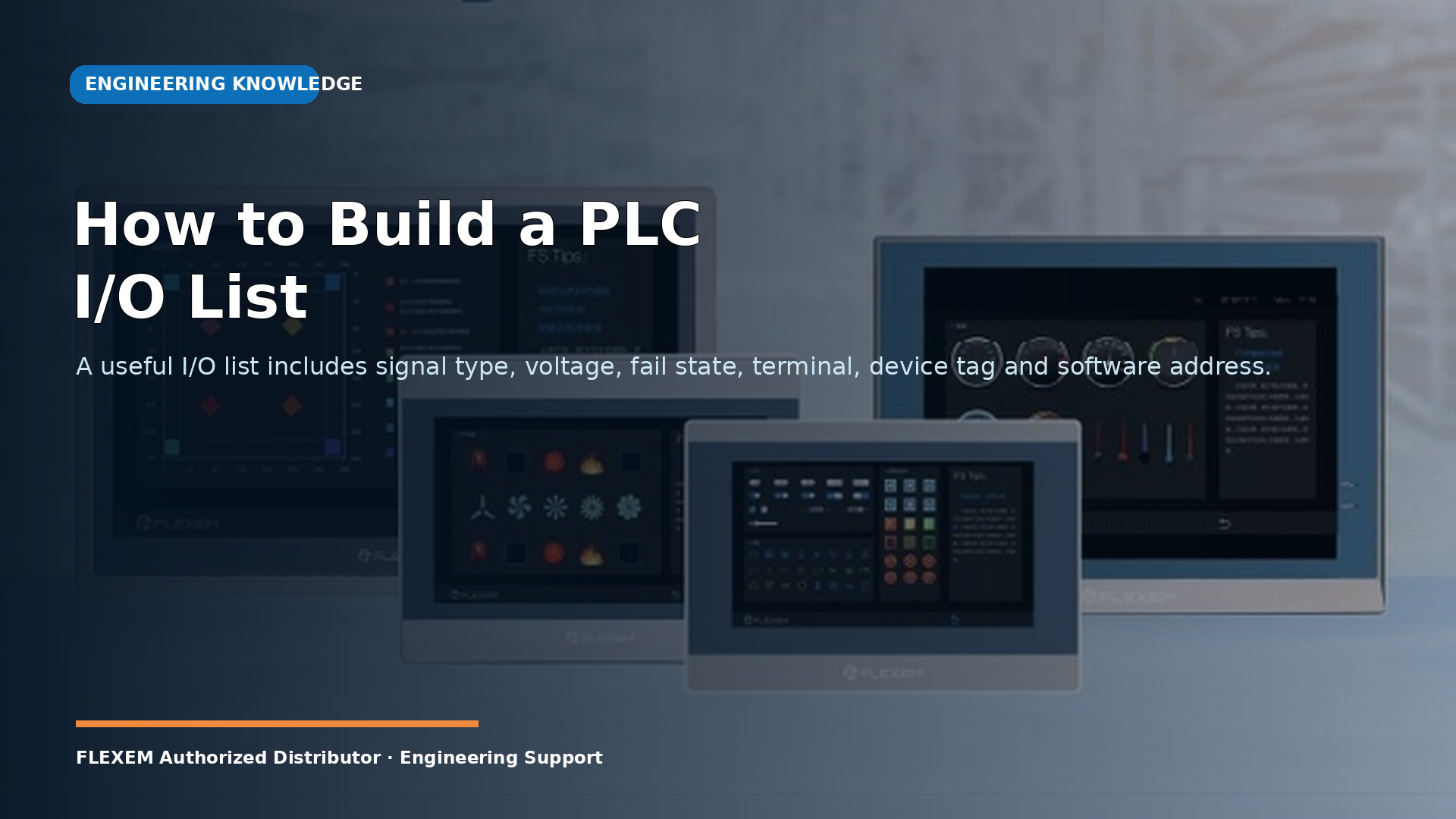 How to Build a PLC I/O List