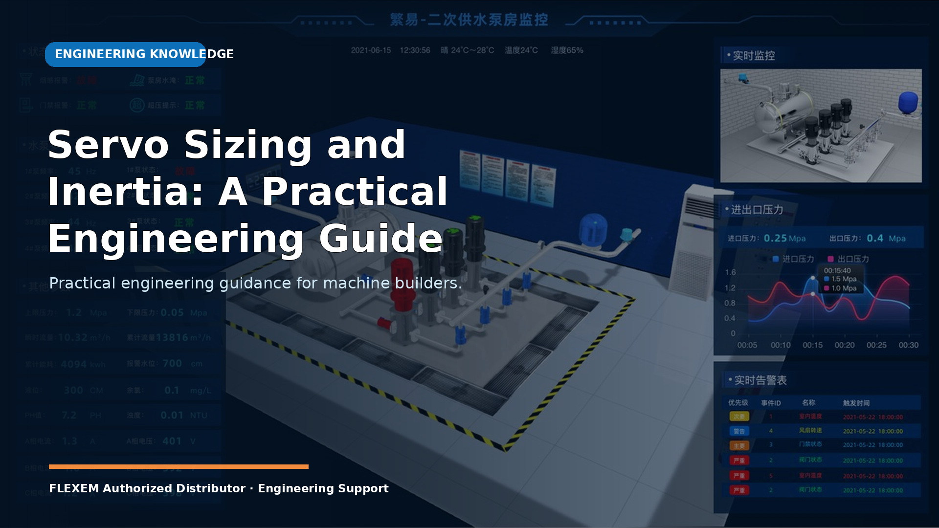 Servo Sizing and Inertia: A Practical Engineering Guide