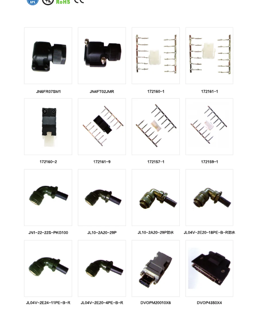 Servo Motor Connection Cable