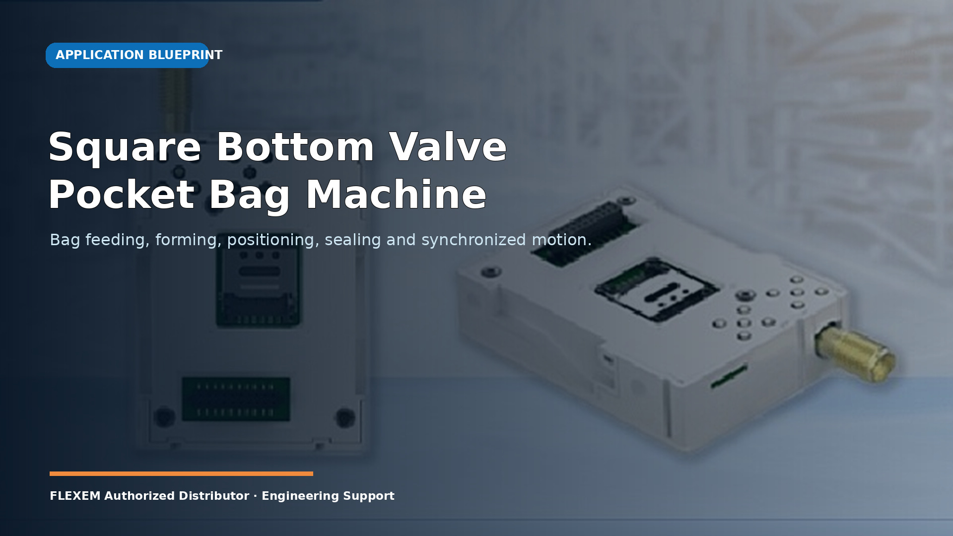 Square Bottom Valve Pocket Bag Machine